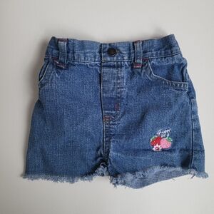 Wonderkids Blue Denim 24 Months Pull-on Shorts